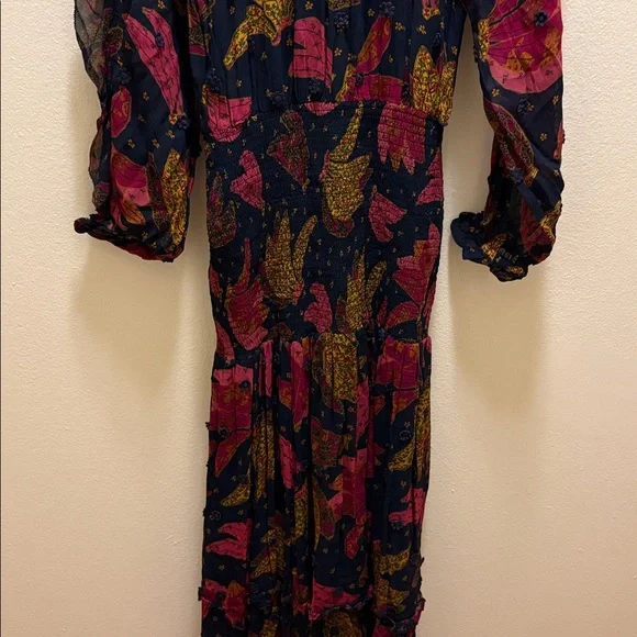 Farm Rio blue patterned dress - Picture 6 of 8